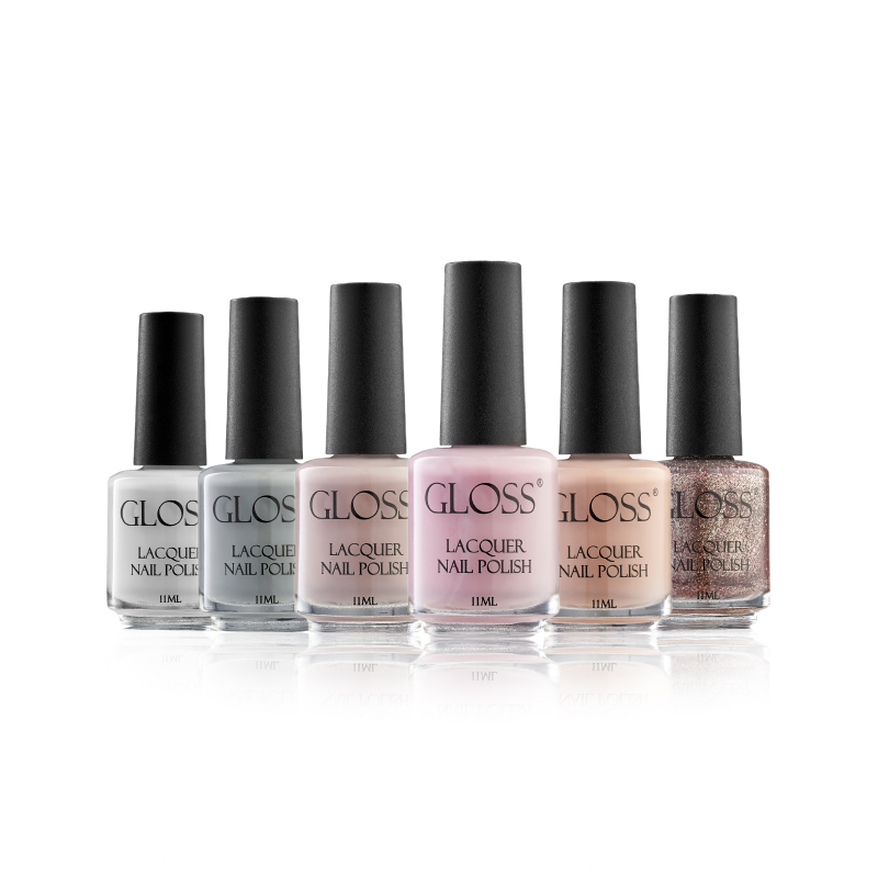 GLOSS Nail polish set "Special Pastel", 6 pcs